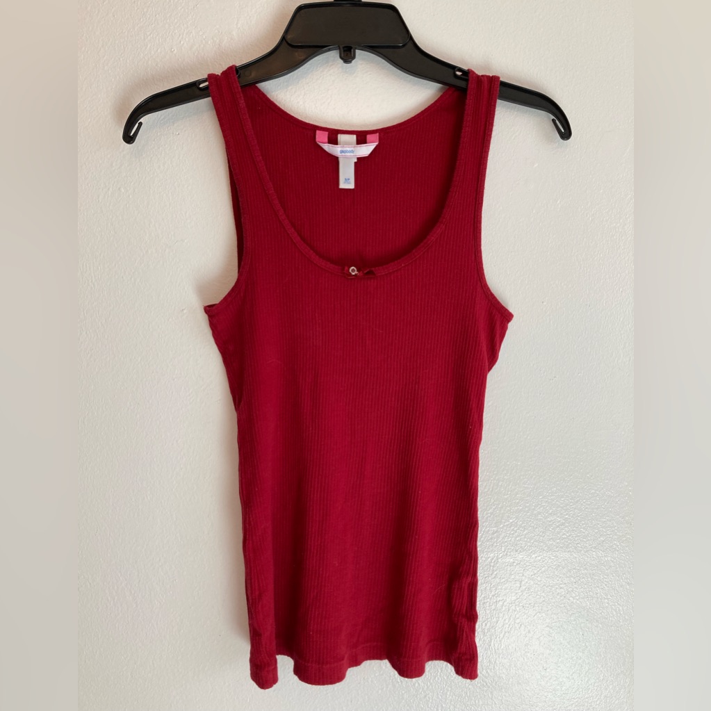 Gapbody Ruby Ribbed Tank